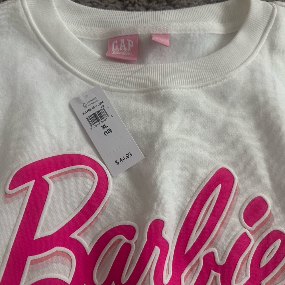 GapKids Barbie Graphic Sweatshirt. - Picture 2 of 3